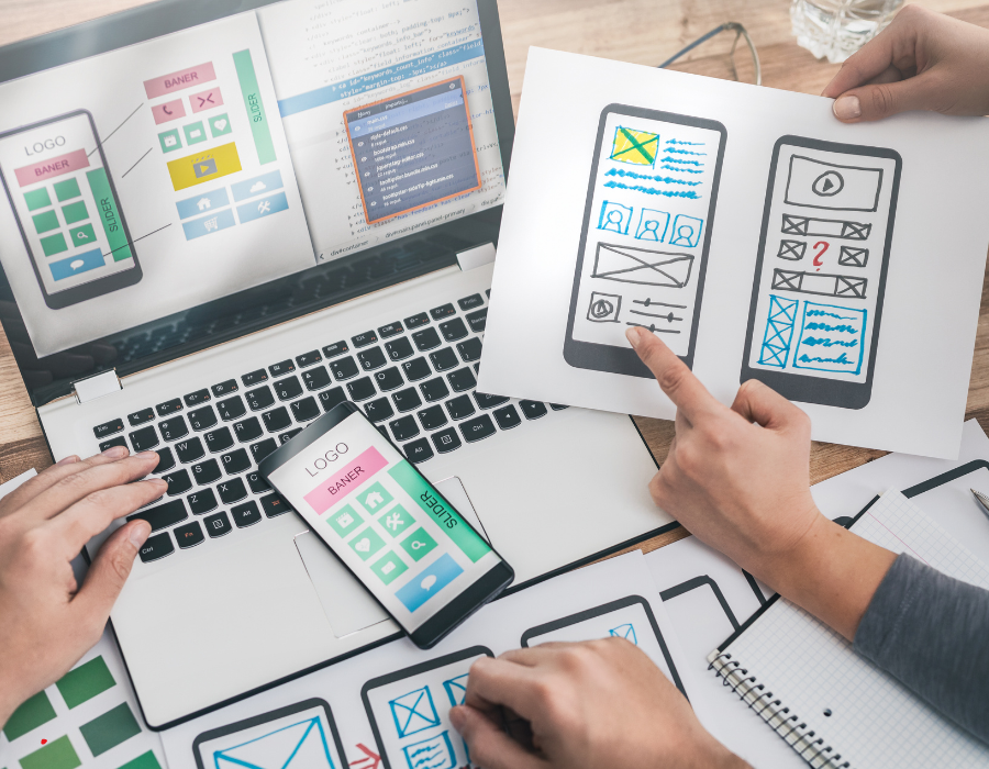 لقطة شاشة لتطبيق موبايل من أعمالنا